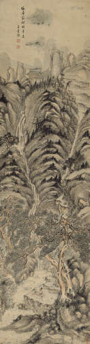 王树谷 1649-1733 山水 纸本立轴