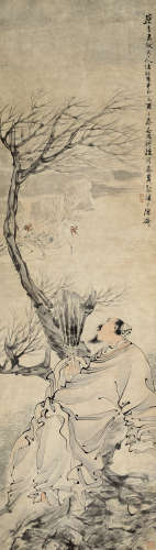 俞礼 1862—1922 《花鸟》 纸本立轴