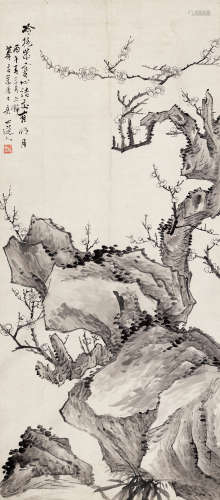 金心兰 1841-1909 梅花 纸本