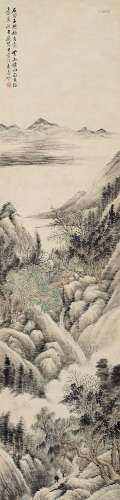 吴谷祥 1848—1903 山水 纸本立轴