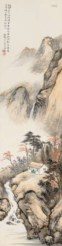 徐砚 1866～1954 山水 纸本立轴