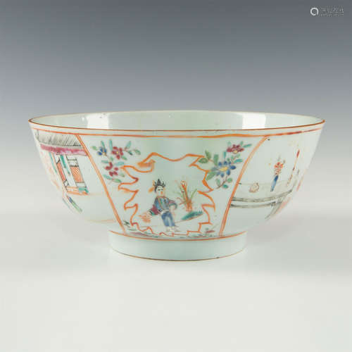 19TH CENT. CHINESE EXPORT EAST INDIA COMPANY BOWL