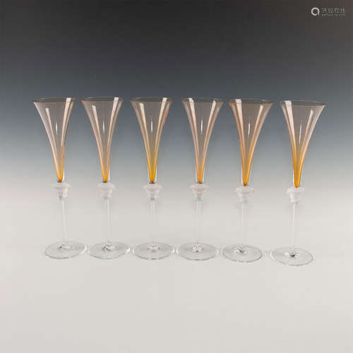 SET OFF 6 VERSACE/MEDUSA LUMINIERE FLUTES