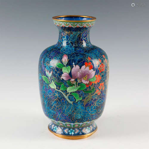 CHINESE CLOISONNE VASE