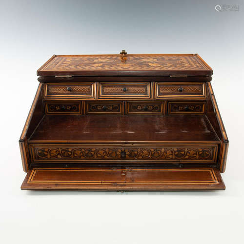 SPANISH MEXICAN COLONIAL SCRIPTORIUM WRITING DESK