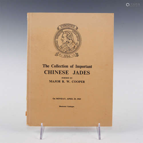 1963 CHRISTIES COLLECTION OF IMPORTANT CHINESE JADES