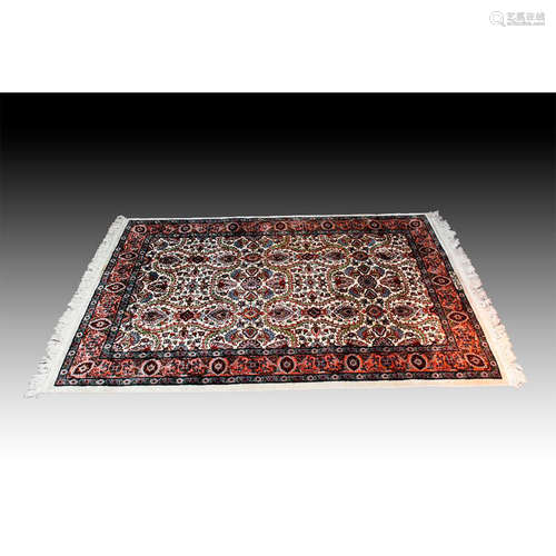 MID 20TH CENTURY TURKISH DECORATED RUG