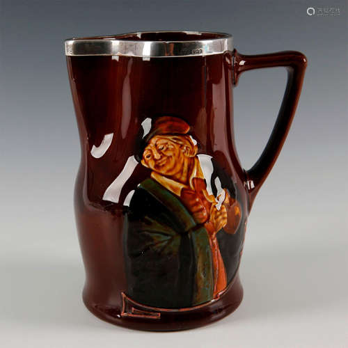 ROYAL DOULTON KINGSWARE JUG HOGARTH WITH TANKARD