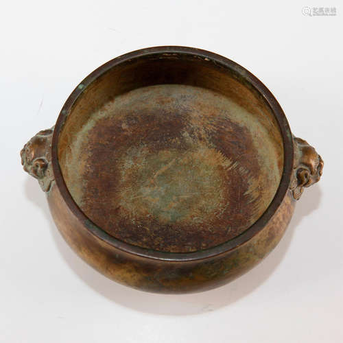 CHINESE BRONZE CENSER, XUANDE