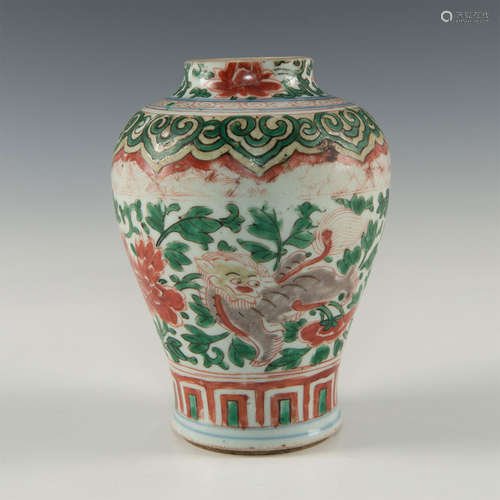 CHINESE MING WANLI PORCELAIN VASE