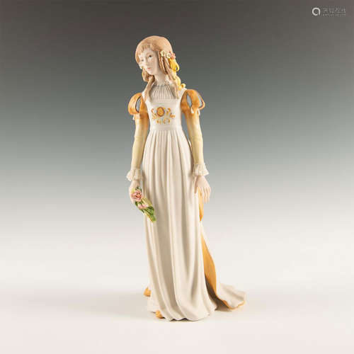 CYBIS PORCELAIN LARGE FIGURINE OPHELIA STATUE