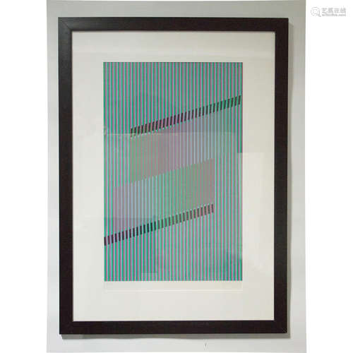 CARLOS CRUZ-DIEZ CHROMATIQUE INDUCTION SERIGRAPH