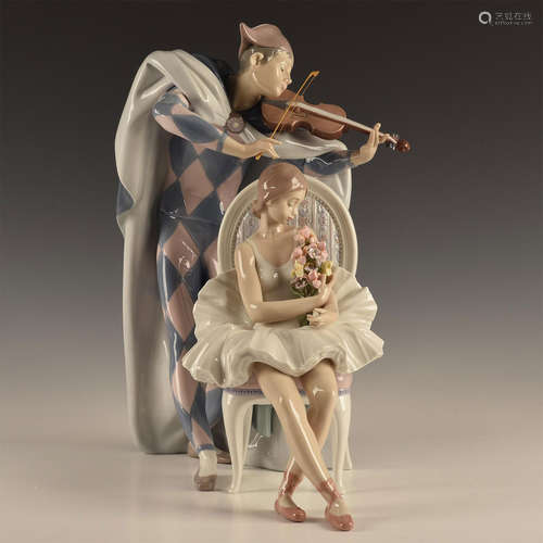 LLADRO FIGURINE JESTER SERENADE