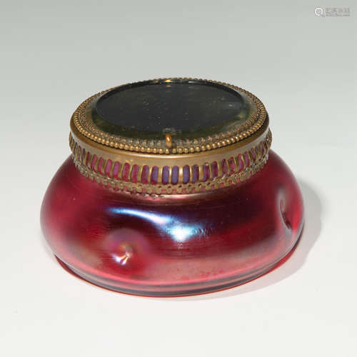 LOETZ CRANBERRY DRESSER BOX IN CRANBERRY COLOR