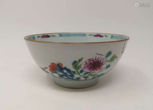 A FAMILLE ROSE PORCELAIN BOWL