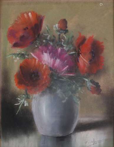 HJ van Wijngaarden. Circa 1930. Still life with