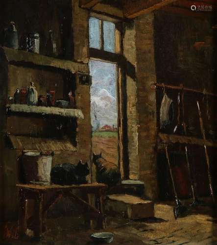 JW van Lohuizen. Title: At Arie Spruit aka Caree in the