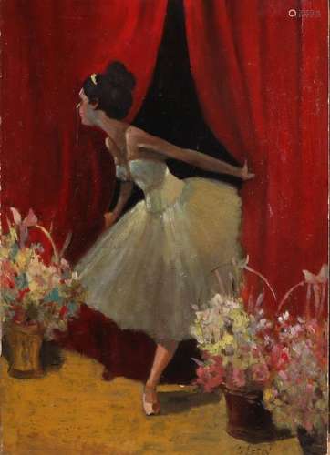 G. Lerin. 20th century. French School. Ballet dancer