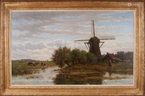 Dirk Peter van Lokhorst. 1818 - 1893. Dutch polder face