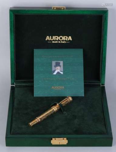 Very rare and exclusive Aurora pen Giuseppe Verdi Gran