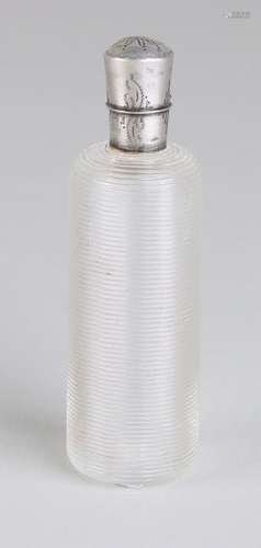 Door bottle made of Frisian wire glass, cylindrical