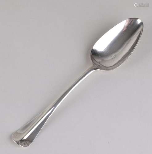 Antique 18th century silver spoon with Haags Lofje.