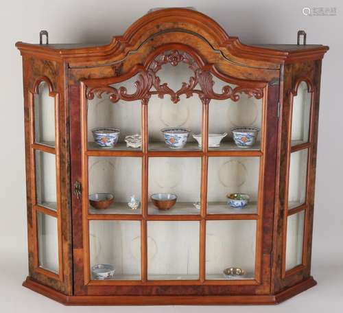 Dutch carrot nuts Baroque style display cabinet +