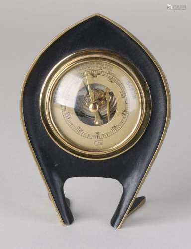 German bronze table barometer. Marked Barigo. 70s