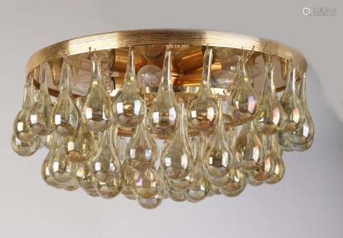 Capital ceiling lamp from Christoph Palmer & Co. 60s.