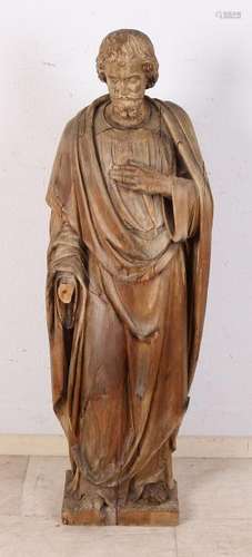 Large 18th - 19th century ecclesiastical walnut carved