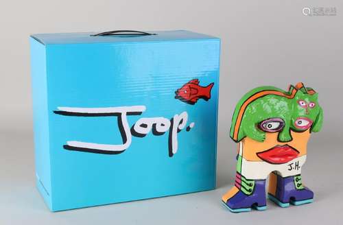 Joop Hansen. Fantasy figure. Composite. Size: 18 cm. In