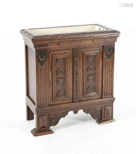 Dutch 19th century oak Neo Renaissance inserted