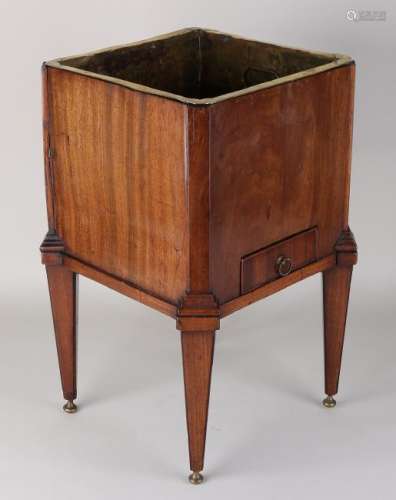 Early 19th century mahogany Louis Seize tea stove with