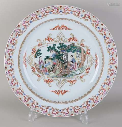 Very large Chinese porcelain Family Rose decorative