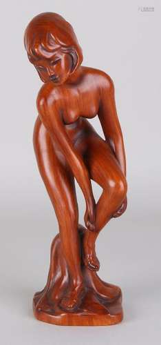 Ceramic figure. Circa 1950 - 1960. Marked RS Western