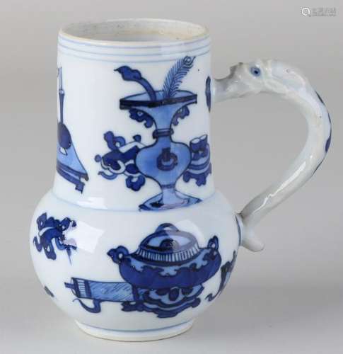 17th - 18th Century Chinese porcelain Kang Xi jug with