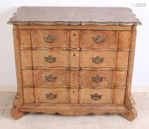 Dutch organ-bent carrot nuts Baroque chest of drawers