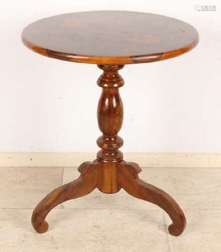 Antique carrot notes Louis Philippe side table.