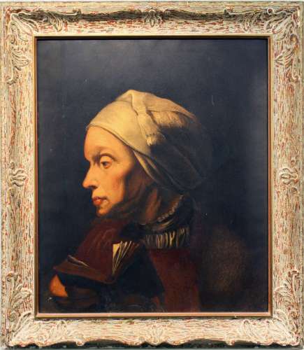 古典油画早期复制 《人物肖像 》
