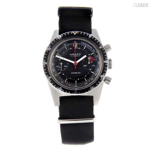 ARNEX - a gentleman's chronograph wrist watch.