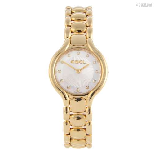 EBEL - a lady's Beluga bracelet watch.