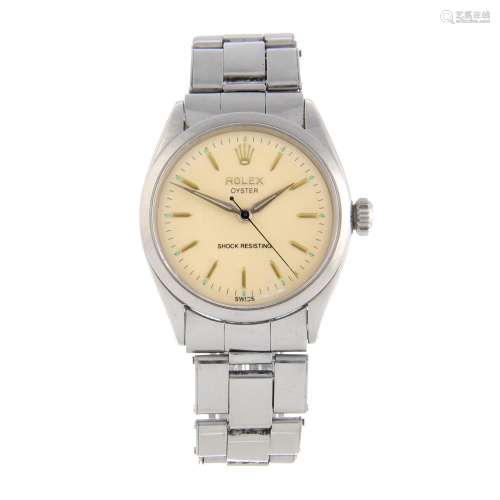 ROLEX - a gentleman's Oyster bracelet watch.