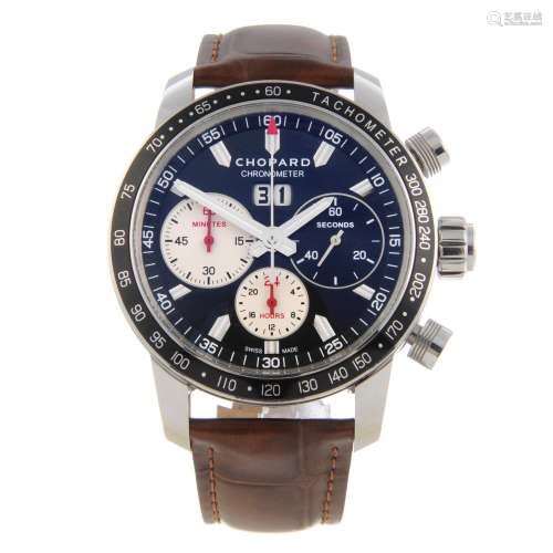 CHOPARD - a limited edition gentleman's Mille Miglia Jacky Ickx Edition V chronograph wrist watch.