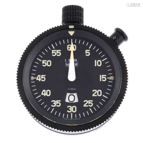 An I.F.R dashboard timer by Heuer.