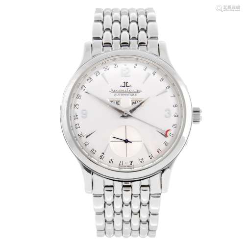 JAEGER-LECOULTRE - a gentleman's Master Control Calendar bracelet watch.