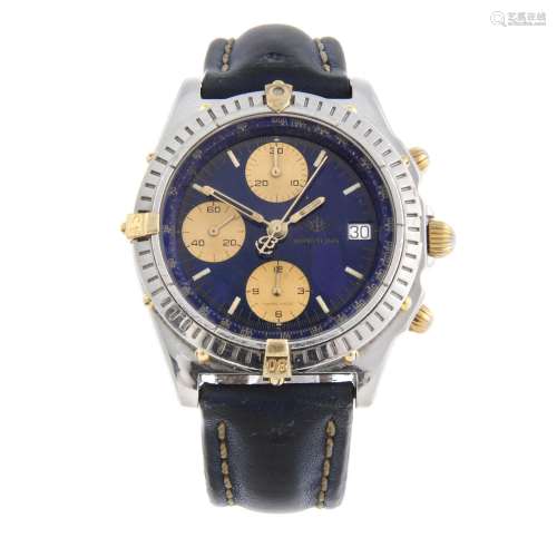 BREITLING - a gentleman's Chronomat Vitesse chronograph wrist watch.