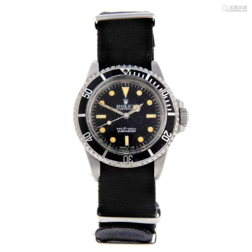 ROLEX - a gentleman's Oyster Perpetual Submariner wrist watch.