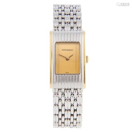 BOUCHERON - a lady's Reflet bracelet watch.