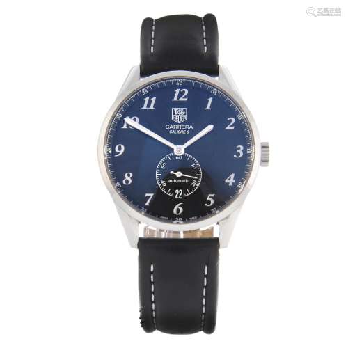 TAG HEUER - a gentleman's Carrera Calibre 6 wrist watch.