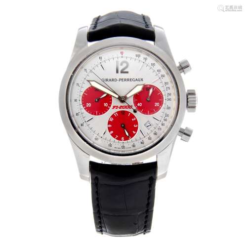 GIRARD-PERREGAUX - a gentleman's Ferrari 2000 F1 World Champion chronograph wrist watch.